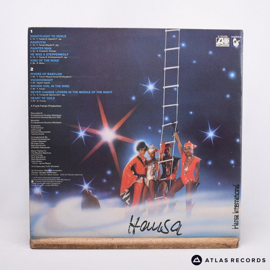Boney M. - Nightflight To Venus - Gatefold LP Vinyl Record - EX/EX