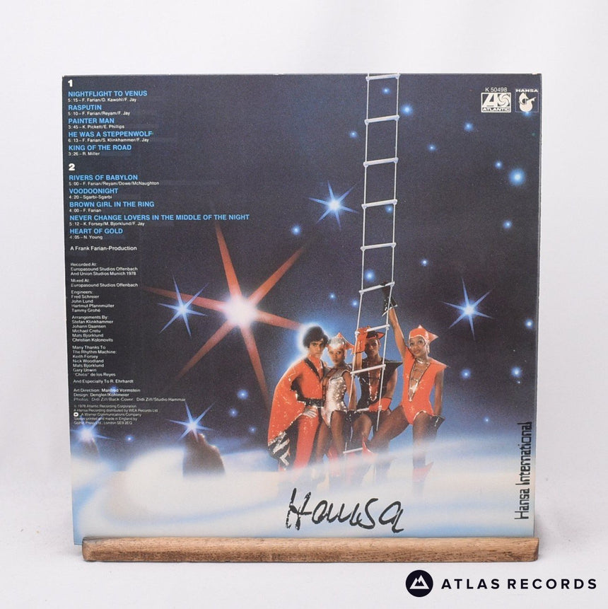 Boney M. - Nightflight To Venus - Gatefold LP Vinyl Record - EX/EX