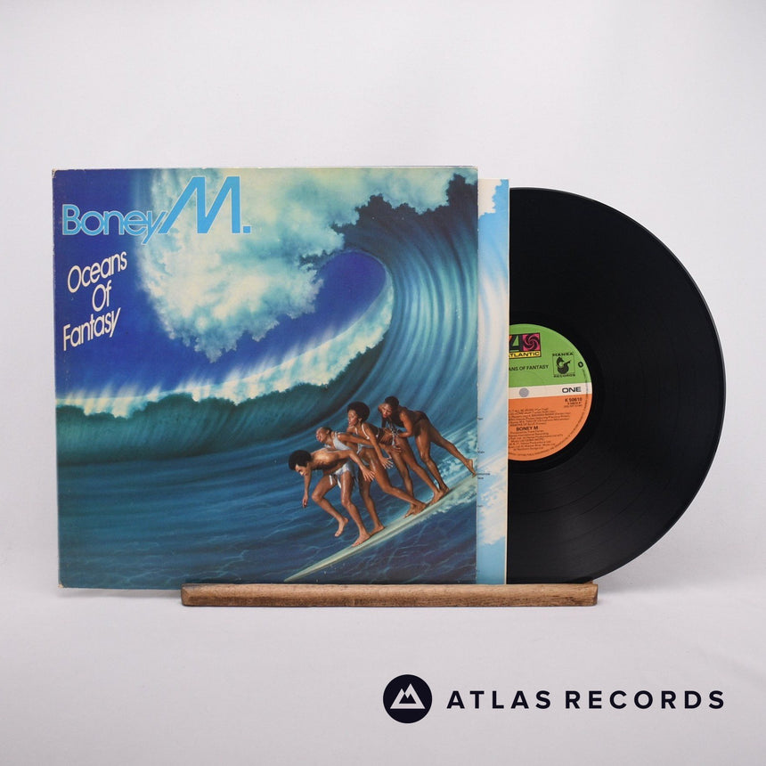 Boney M. Oceans Of Fantasy LP Vinyl Record - Front Cover & Record