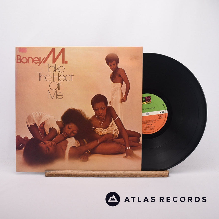 Boney M. Take The Heat Off Me LP Vinyl Record - Front Cover & Record