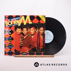 Boney M. The Best Of 10 Years LP Vinyl Record - Front Cover & Record