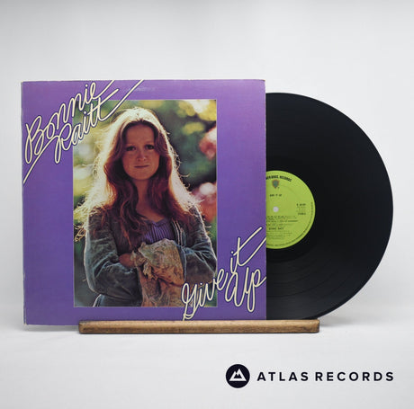 Bonnie Raitt Give It Up LP Vinyl Record - Front Cover & Record