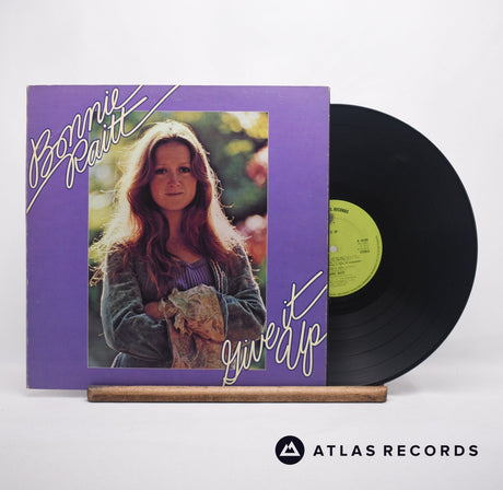 Bonnie Raitt Give It Up LP Vinyl Record - Front Cover & Record