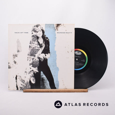 Bonnie Raitt Nick Of Time LP Vinyl Record - Front Cover & Record