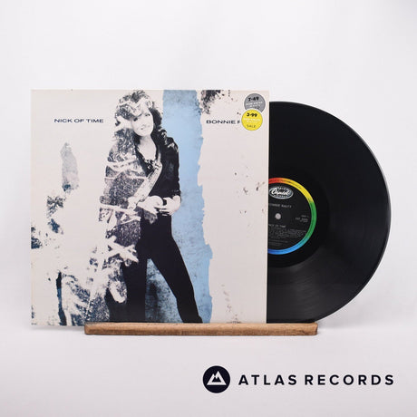 Bonnie Raitt Nick Of Time LP Vinyl Record - Front Cover & Record