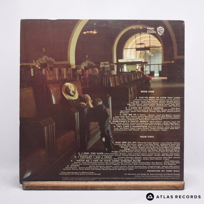 Bonnie Raitt - Takin' My Time - Gatefold LP Vinyl Record - EX/EX
