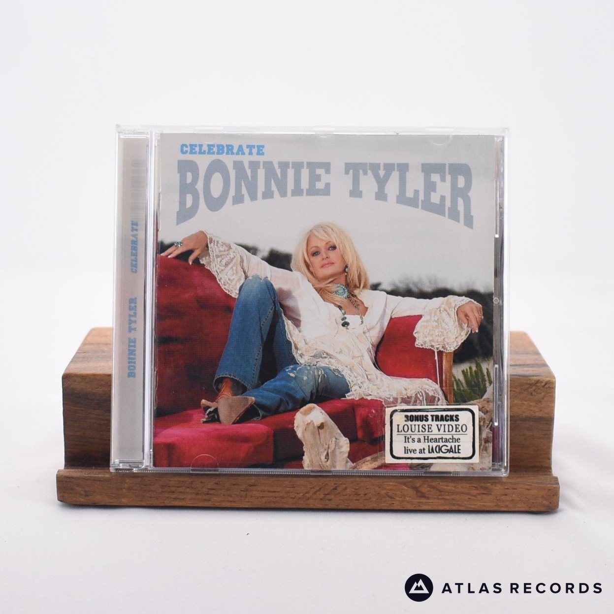 Bonnie Tyler Celebrate CD Vinyl Record - Front Cover & Record