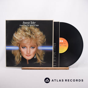 Bonnie Tyler Faster Than The Speed Of Night LP Vinyl Record - Front Cover & Record