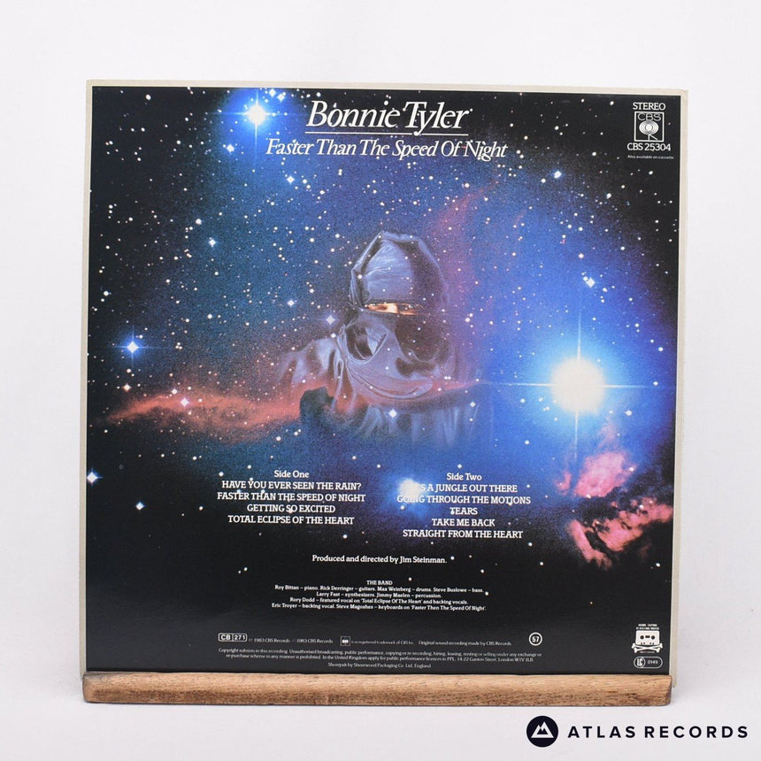 Bonnie Tyler - Faster Than The Speed Of Night - LP Vinyl Record - EX/EX