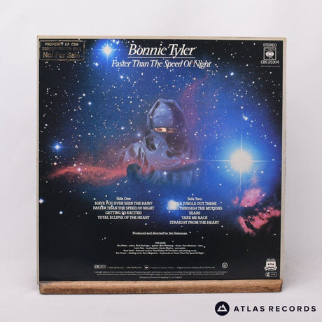 Bonnie Tyler - Faster Than The Speed Of Night - LP Vinyl Record - EX/EX