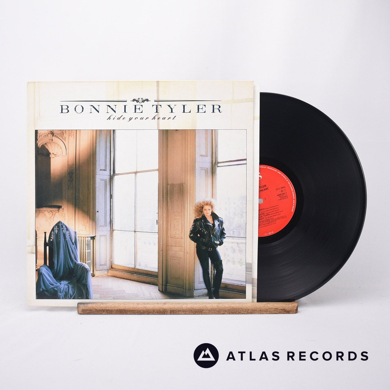 Bonnie Tyler Hide Your Heart LP Vinyl Record - Front Cover & Record