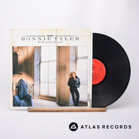 Bonnie Tyler Hide Your Heart LP Vinyl Record - Front Cover & Record