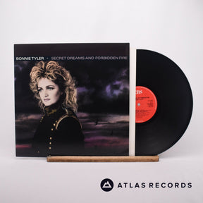 Bonnie Tyler Secret Dreams And Forbidden Fire LP Vinyl Record - Front Cover & Record