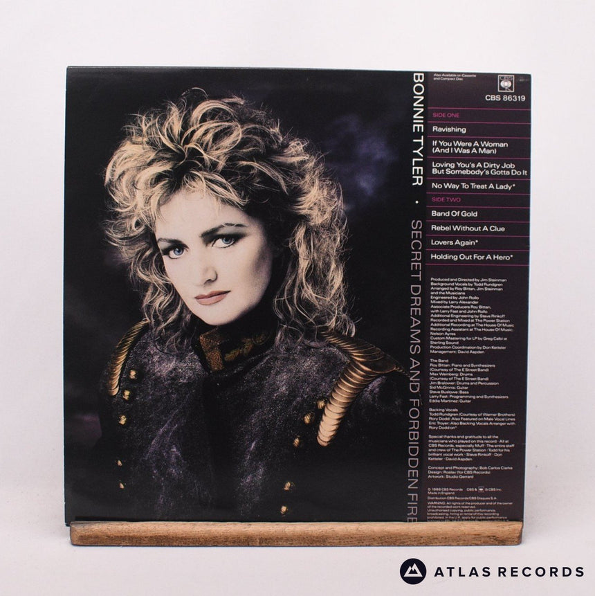 Bonnie Tyler - Secret Dreams And Forbidden Fire - LP Vinyl Record - EX/NM