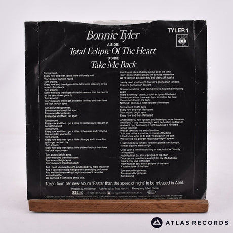 Bonnie Tyler - Total Eclipse Of The Heart - 7" Vinyl Record - VG+/VG+