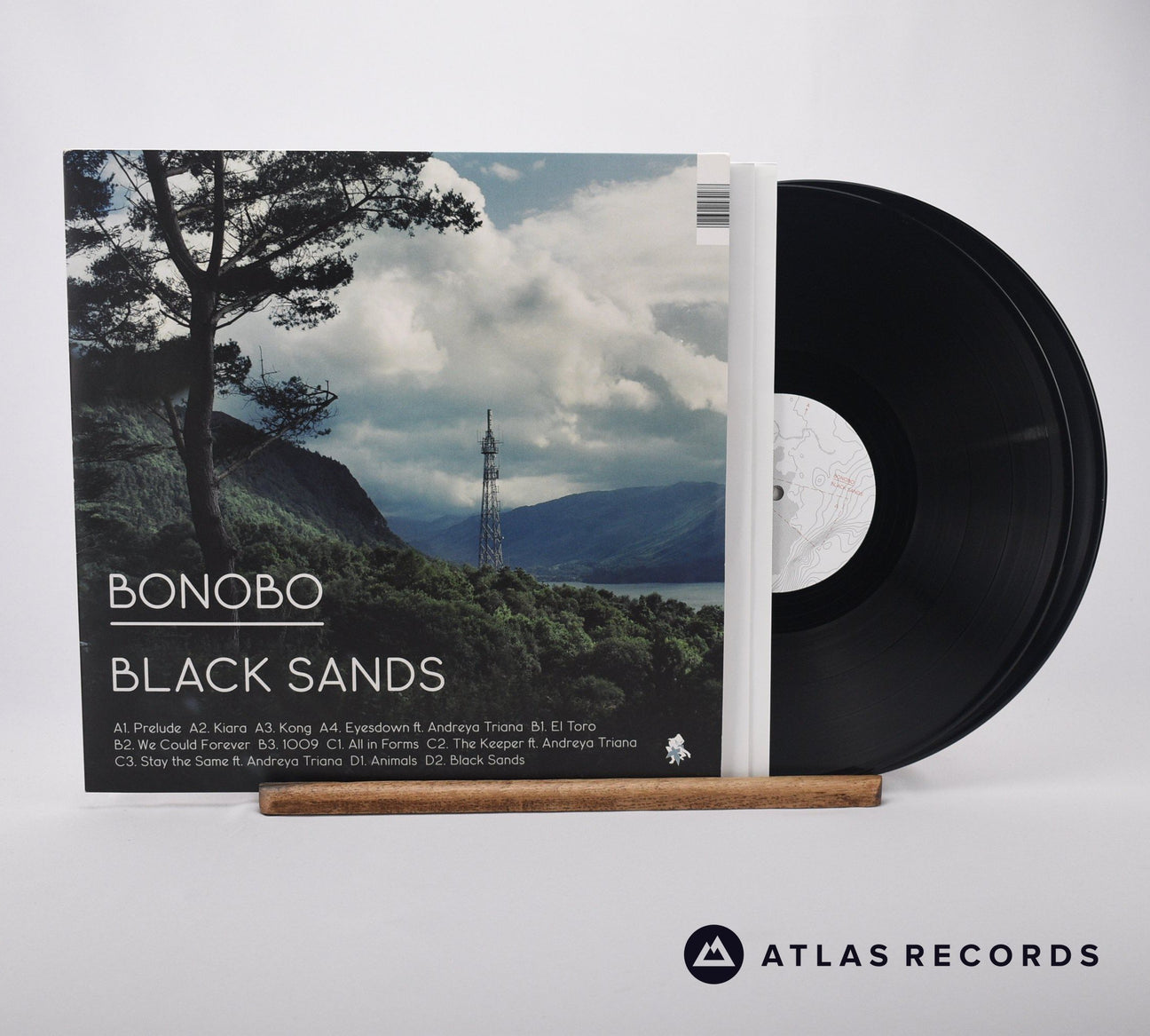 Bonobo Black Sands Double LP Vinyl Record - Front Cover & Record