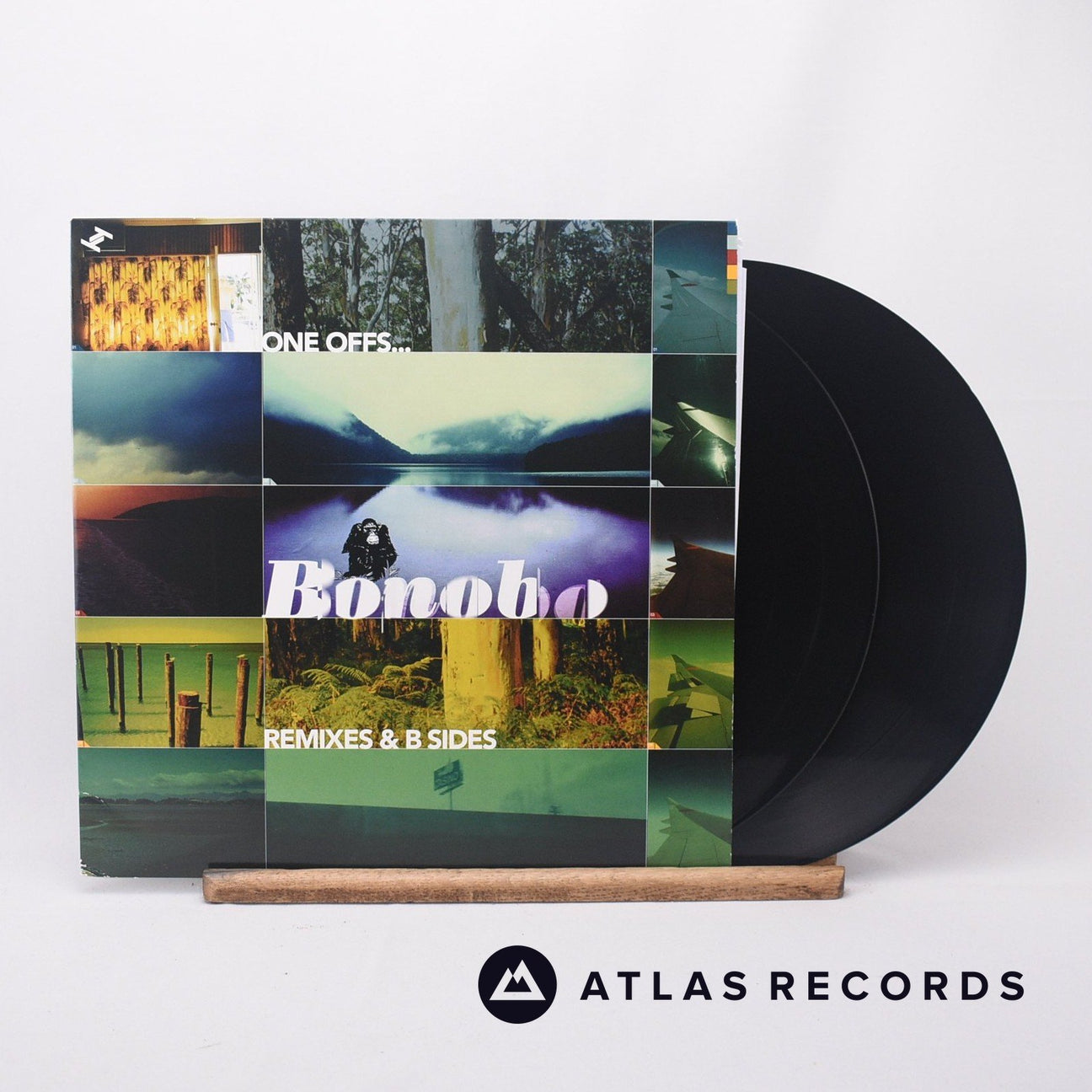 Bonobo One Offs...Remixes & B Sides 2 x LP Vinyl Record - Front Cover & Record
