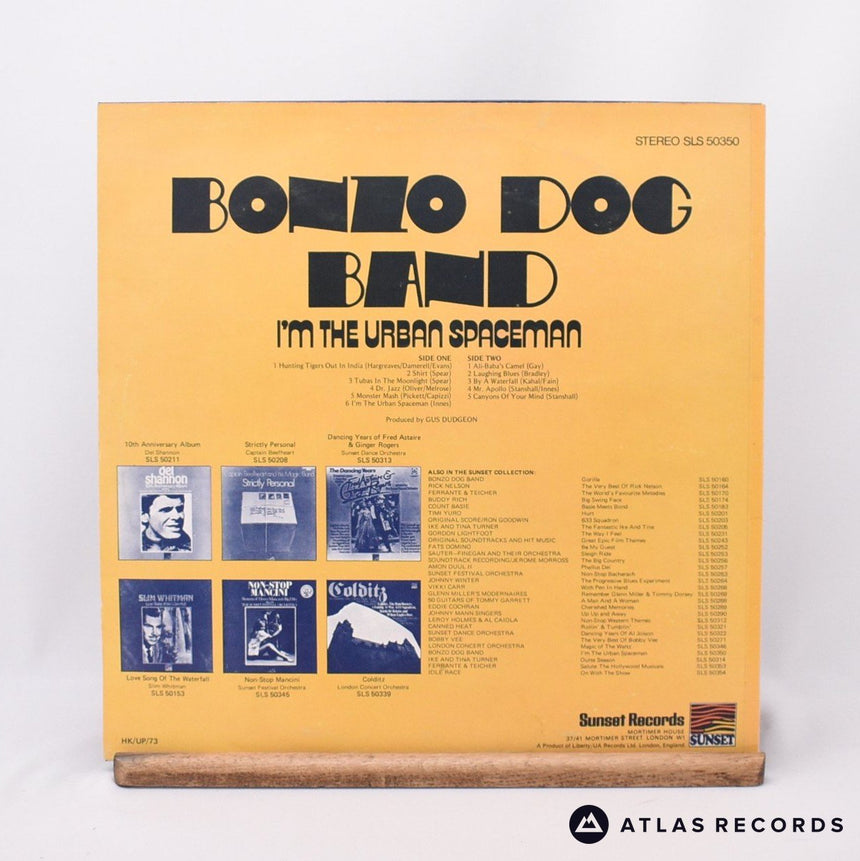 Bonzo Dog Doo-Dah Band - I'm The Urban Spaceman - LP Vinyl Record - VG+/EX