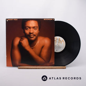 Booker T. Jones I Want You LP Vinyl Record - Front Cover & Record
