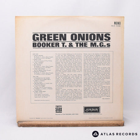 Booker T & The MG's - Green Onions - Mono 1A 3A LP Vinyl Record - EX/VG+
