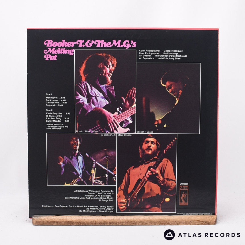 Booker T & The MG's - Melting Pot - 180G A2 B2 LP Vinyl Record - VG+/EX