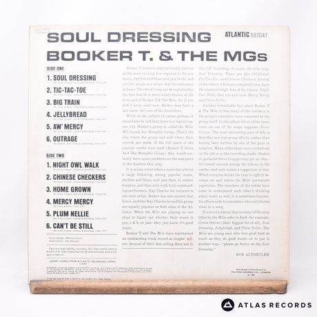 Booker T & The MG's - Soul Dressing - LP Vinyl Record - EX/VG+