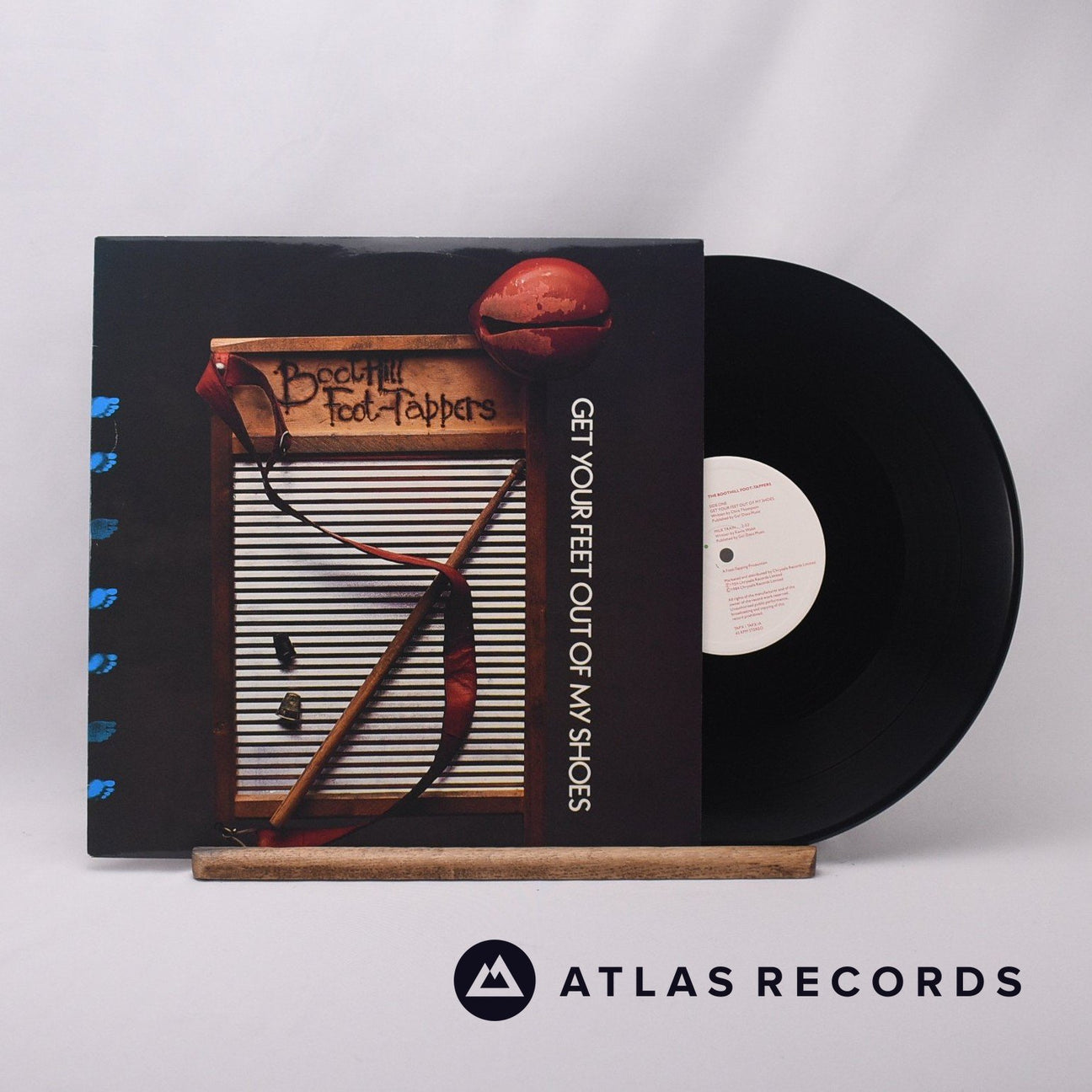Boothill Foot Tappers Get Your Feet Out Of My Shoes 12" Vinyl Record - Front Cover & Record