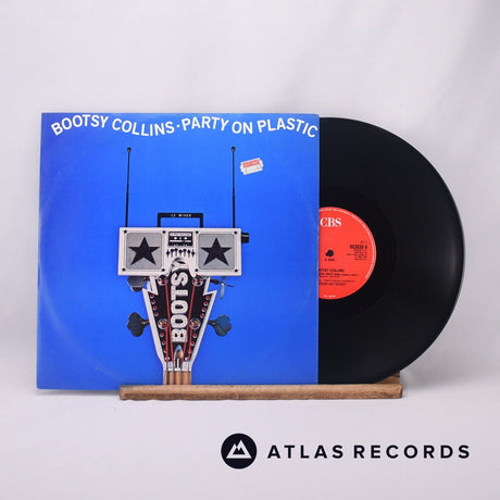 Bootsy Collins Party On Plastic 12" Vinyl Record - Front Cover & Record