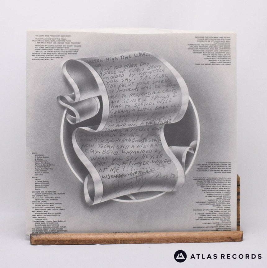 Bootsy Collins - Ultra Wave - Allen Us Press LP Vinyl Record - VG+/EX