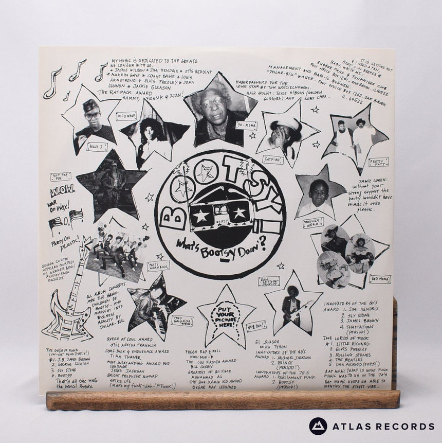 Bootsy Collins - What's Bootsy Doin'? - LP Vinyl Record - EX/EX