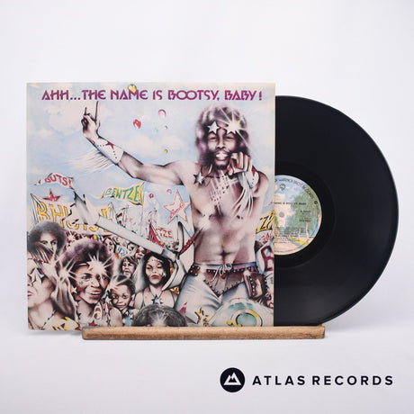 Bootsy's Rubber Band Ahh...The Name Is Bootsy, Baby! LP Vinyl Record - Front Cover & Record