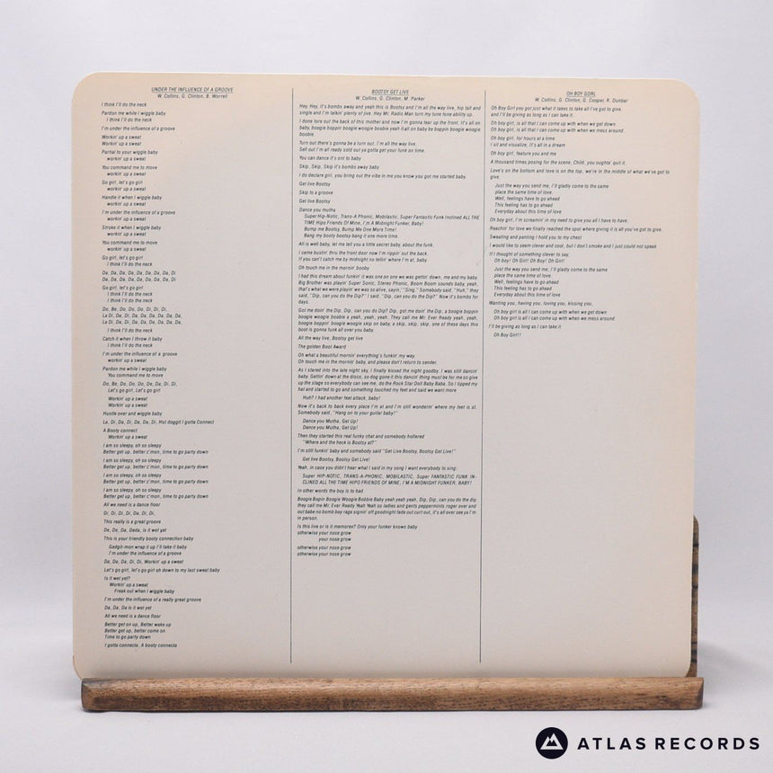 Bootsy's Rubber Band - This Boot Is Made For Fonk-n - LP Vinyl Record - EX/EX