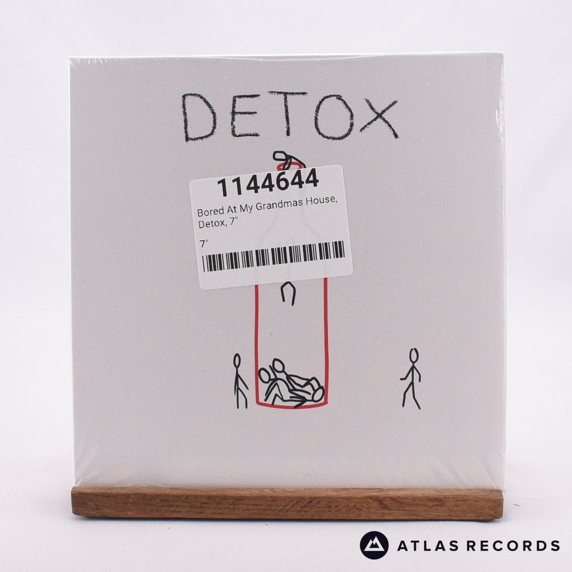 Bored At My Grandmas House Detox 7" Vinyl Record - Front Cover & Record