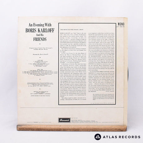 Boris Karloff - An Evening With Boris Karloff And His Friends - LP Vinyl Record