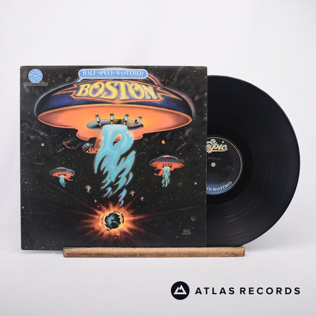 Boston Boston LP Vinyl Record - Front Cover & Record
