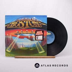 Boston Don't Look Back LP Vinyl Record - Front Cover & Record