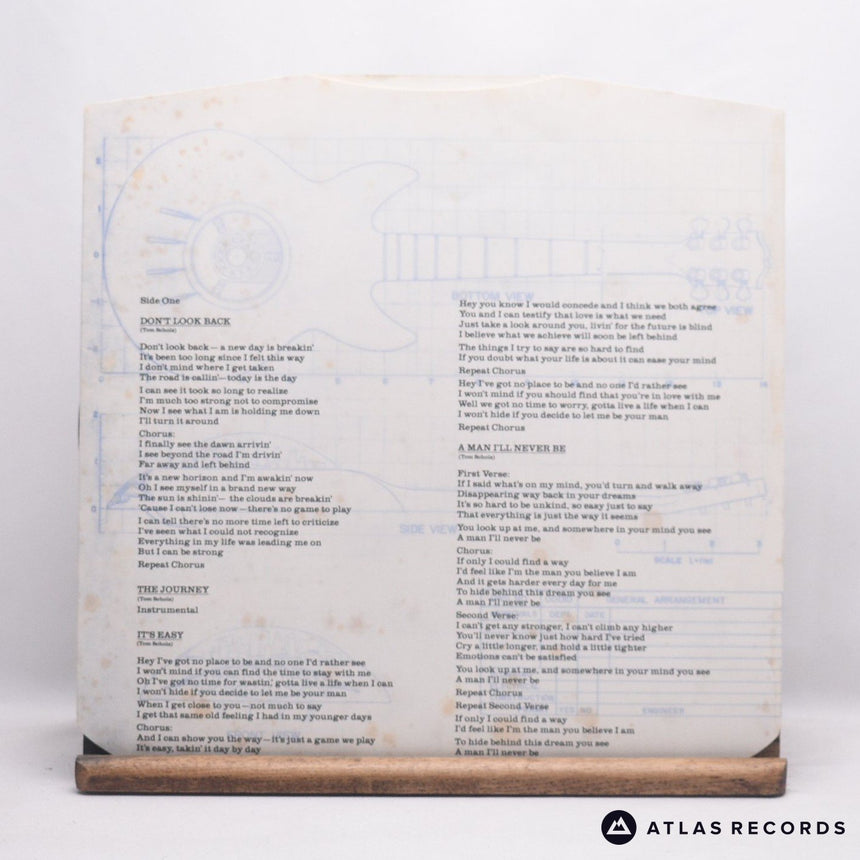 Boston - Don't Look Back - Gatefold LP Vinyl Record - EX/EX