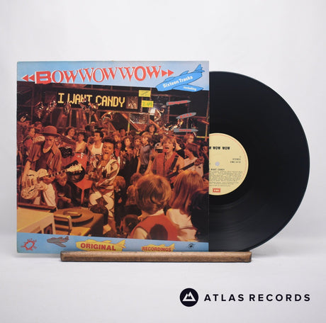 Bow Wow Wow I Want Candy LP Vinyl Record - Front Cover & Record