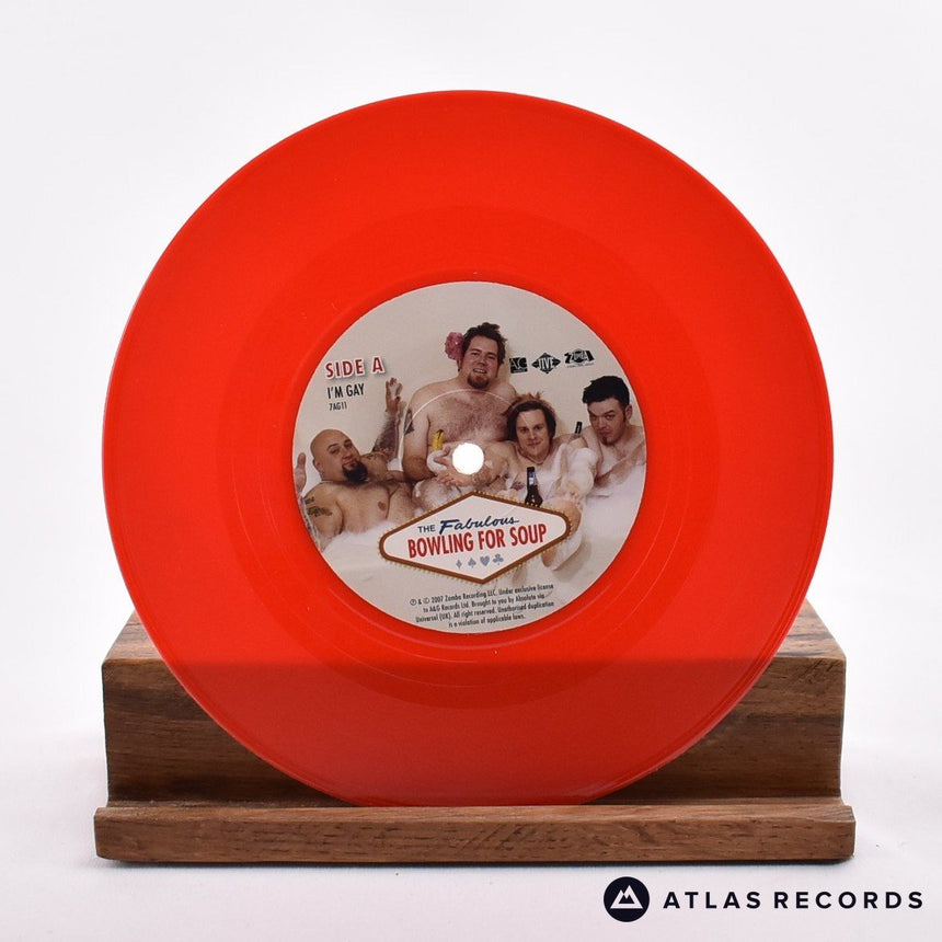 Bowling For Soup - I'm Gay - Red 7" Vinyl Record - EX/EX