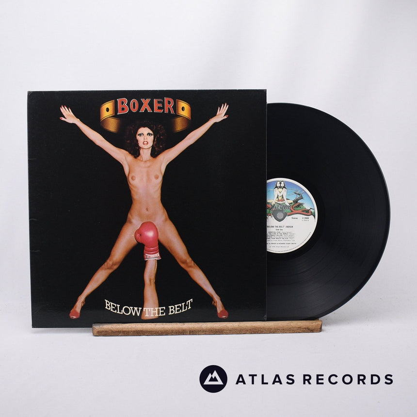 Boxer Below The Belt LP Vinyl Record - Front Cover & Record