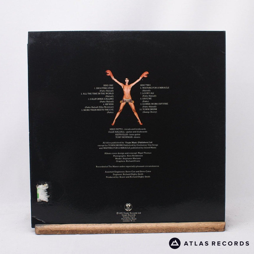 Boxer - Below The Belt - Censored Repress Gatefold LP Vinyl Record - VG+/EX