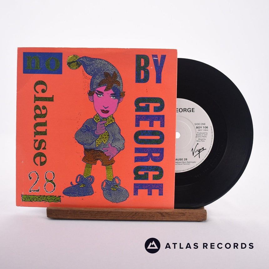 Boy George No Clause 28 7" Vinyl Record - Front Cover & Record