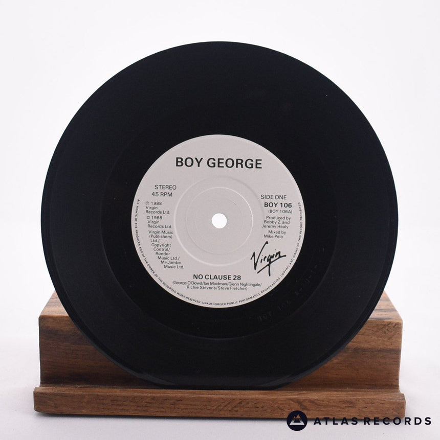 Boy George - No Clause 28 - 7" Vinyl Record - EX/EX