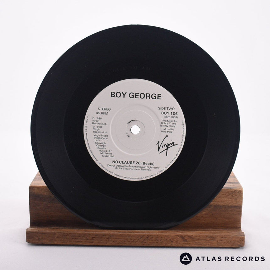 Boy George - No Clause 28 - 7" Vinyl Record - EX/EX
