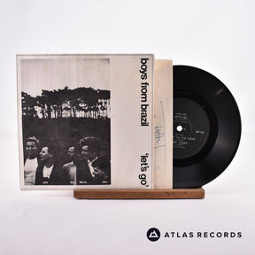 Boys From Brazil Let's Go 7" Vinyl Record - Front Cover & Record