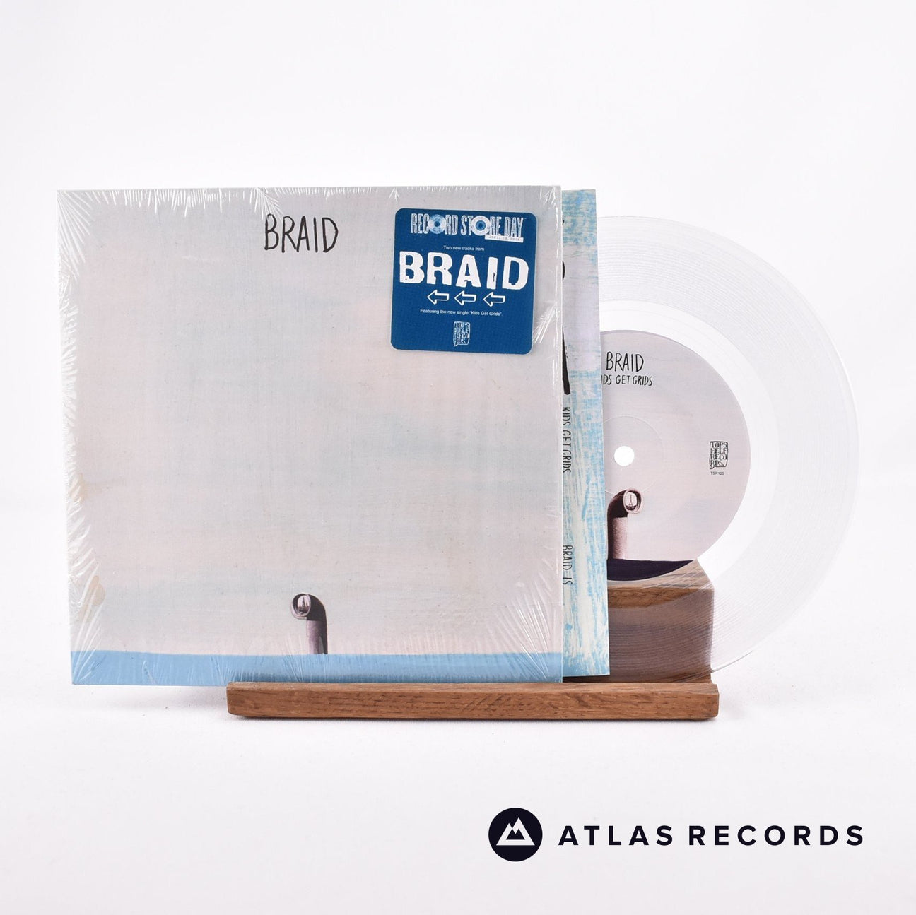 Braid Kids Get Grids 7" Vinyl Record - Front Cover & Record