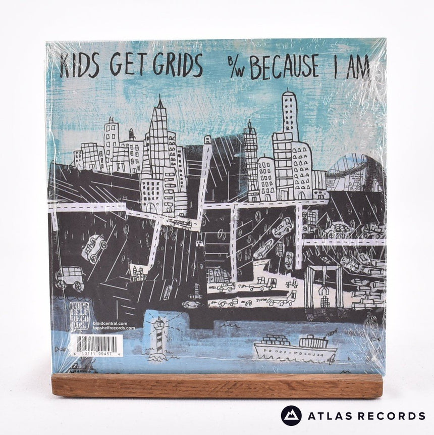Braid - Kids Get Grids - Clear 7" Vinyl Record - NM/NM