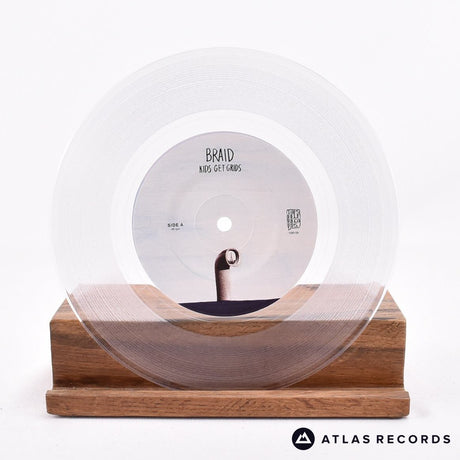 Braid - Kids Get Grids - Clear 7" Vinyl Record - NM/NM