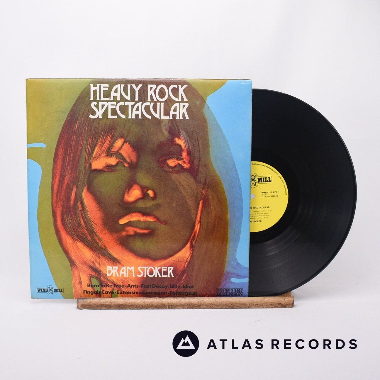 Bram Stoker Heavy Rock Spectacular LP Vinyl Record - Front Cover & Record