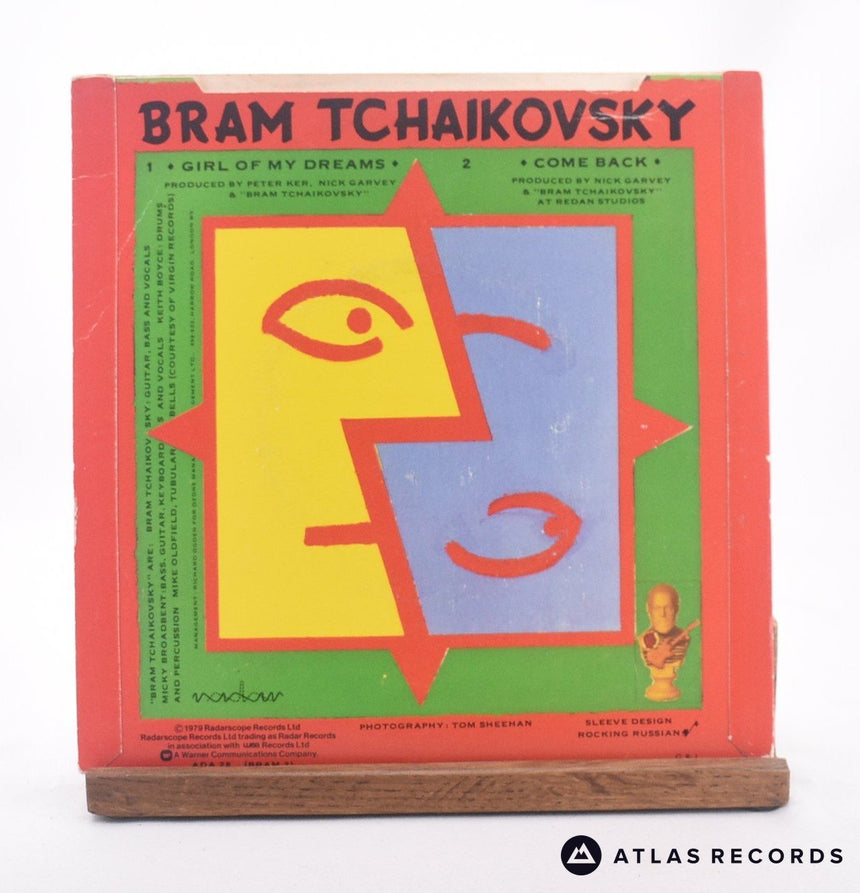 Bram Tchaikovsky - Girl Of My Dreams - 7" Vinyl Record - EX/EX